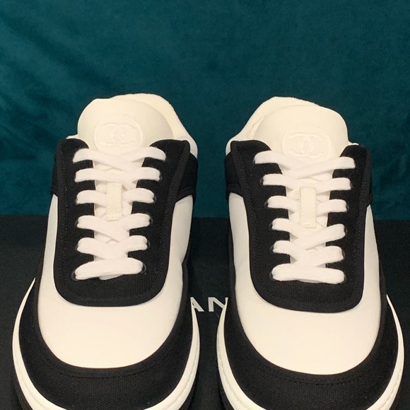SOLD- Chanel Sneakers Sz.38 - Picture 2 of 6